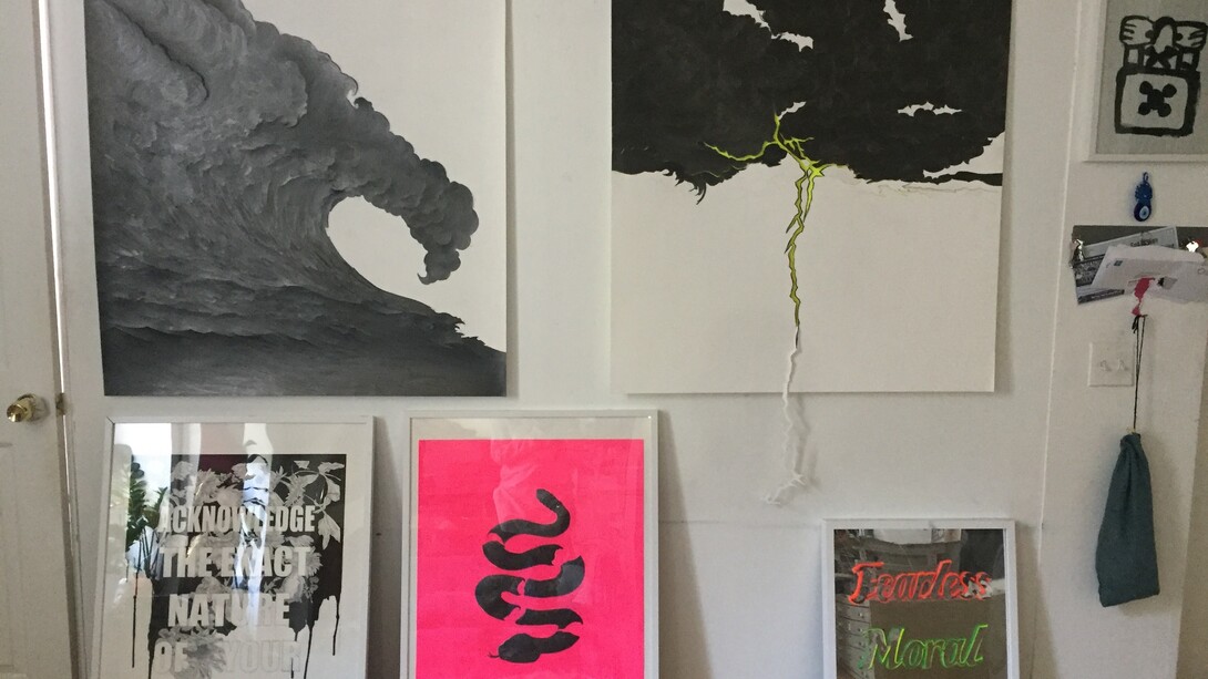 Oasa DuVerney. Studio Visit 2