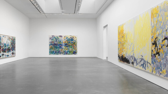 I carry my landscapes around with me. Courtesy of David Zwirner Gallery
