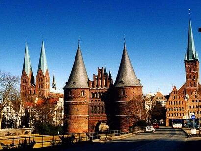 Lübeck. Holstentor