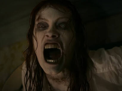 Evil Dead Rise (2023) tells the story of two sisters whose reunion is shattered when demonic forces unleash a gruesome fight for survival