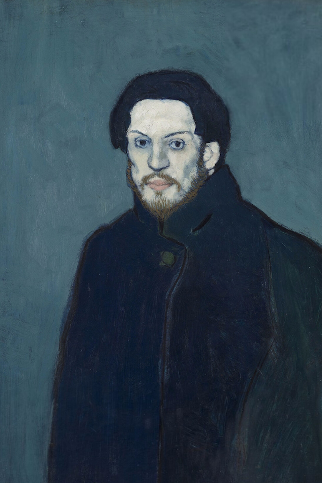 Pablo Picasso, Autoportrait (Self-portrait), 1901. Courtesy of Musée Picasso