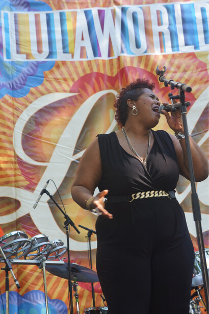 Saint O Afro Caribbean Jazz at Lulaworld 2015, Dundas West Fest. Photo credit: Catalina Maria Johnson