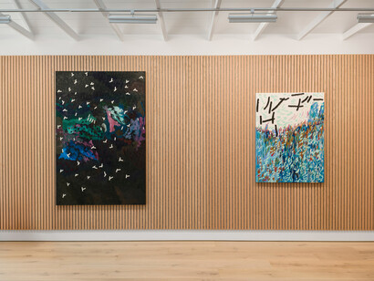Lily Ramírez, So far out of sight, exhibition view. Courtesy of Simchowitz 