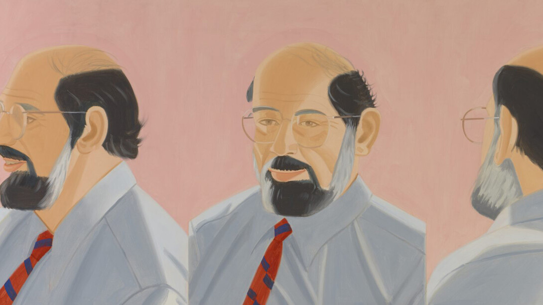 Alex Katz, Allen Ginsberg, 1985. Courtesy of the Colby College Museum of Art