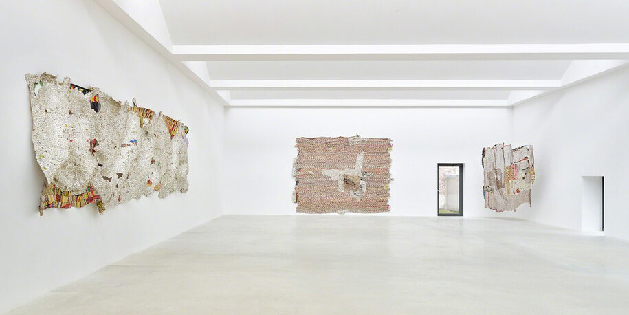 El Anatsui. Courtesy of Axel Vervoordt Gallery