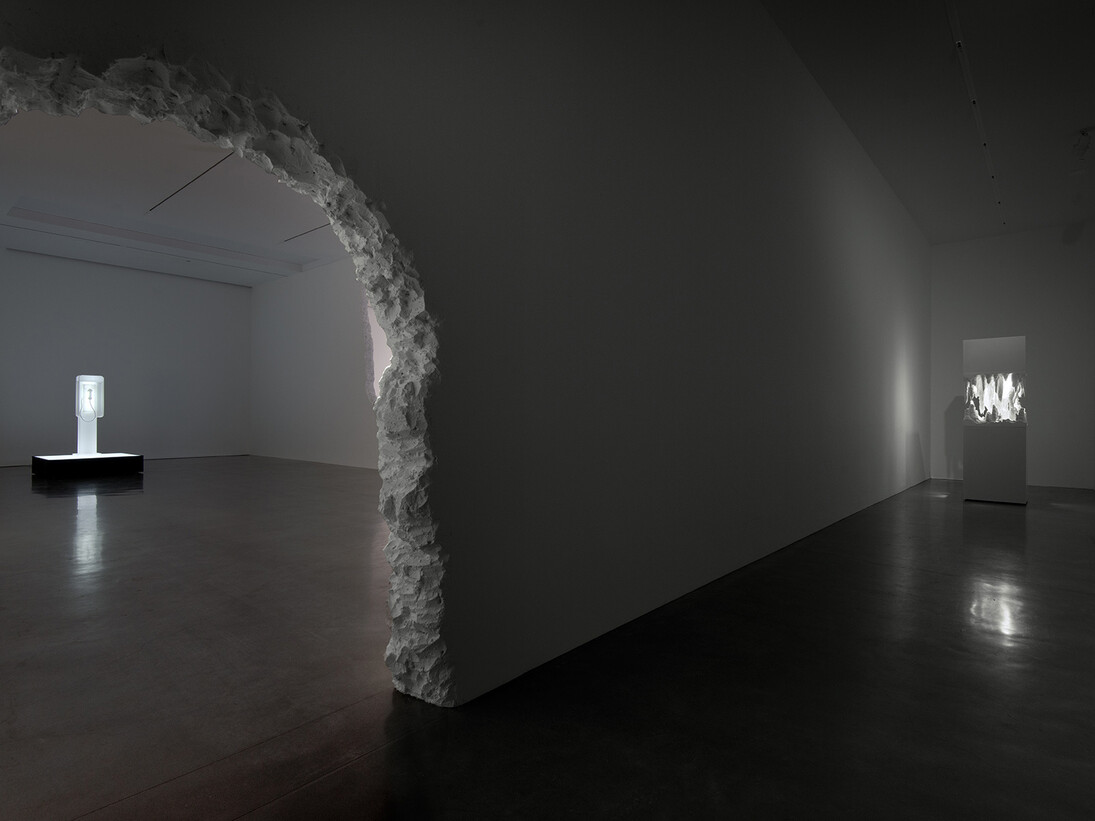 Installation view of Doug Aitken Still Life at Regen Projects, Los Angeles, September 6 - October 11, 2014. Photo: Brian Forrest. Courtesy Regen Projects, Los Angeles.