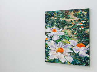 Maria Calandra, Hancock Alameda, exhibition view. Courtesy of Fredericks & Freiser Gallery