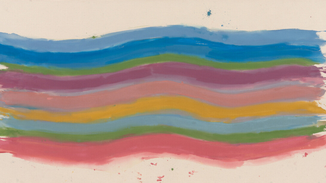 Pat Lipsky, Visit, 2024. Courtesy of James Fuentes Gallery