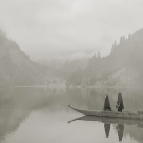 Erwin Olaf Dutch, Im wald auf dem see, 2020. Courtesy of Danysz Gallery