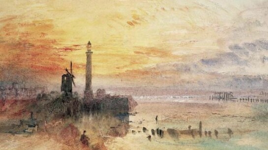 Joseph Mallord William Turner (1775-1851), Ostend Harbour, c.1840, Photo © National Gallery of Ireland