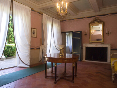 Roberto Ridi, Interior de la Villa dei Mulini, residencia de Napoleón en Portoferraio