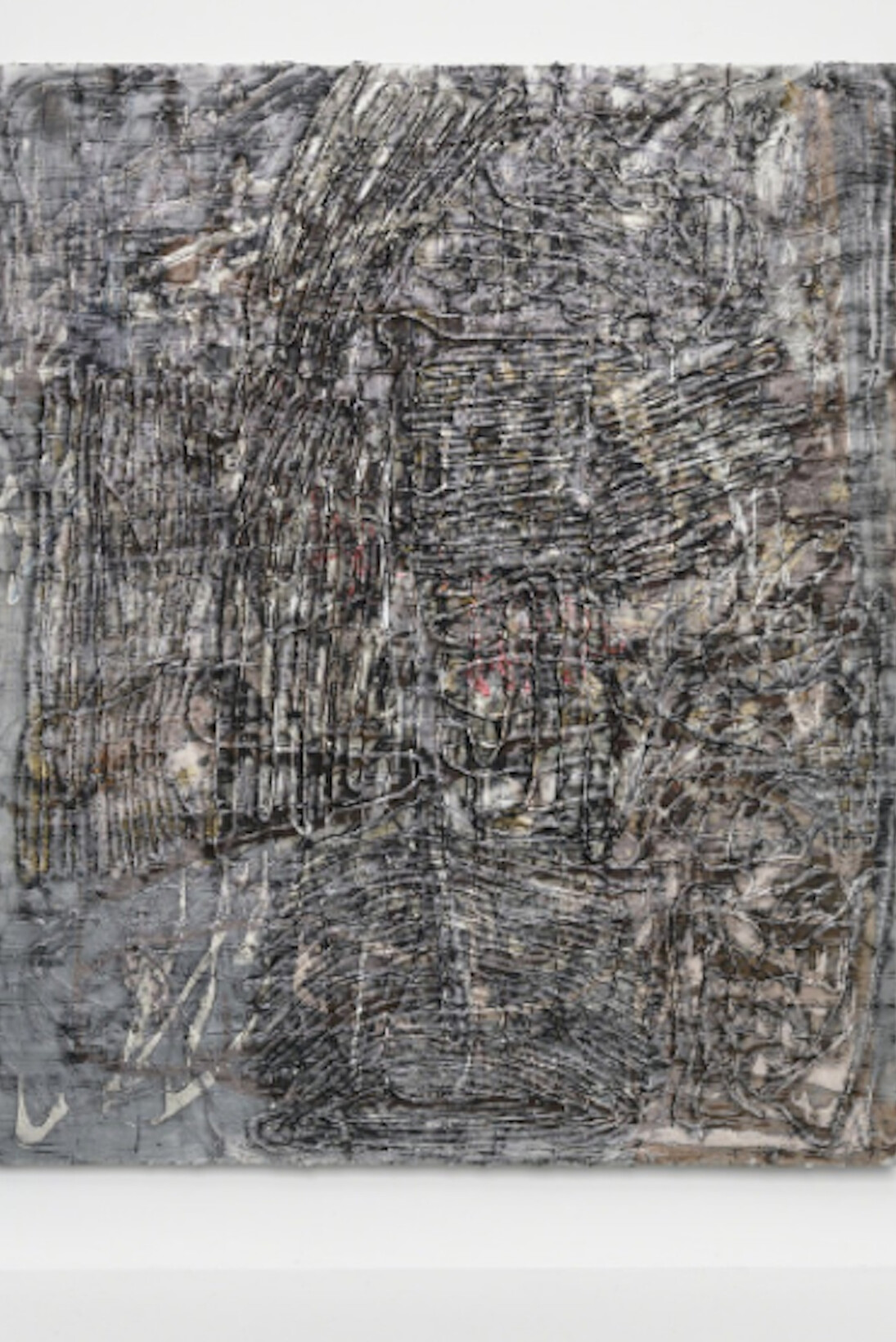 Garth Weiser, 9 (Detail), 2017, Oil on canvas, 226.1 x 185.4 cm (89 x 73 in.). Courtesy of the artist and Simon Lee Gallery London/Hong Kong. 