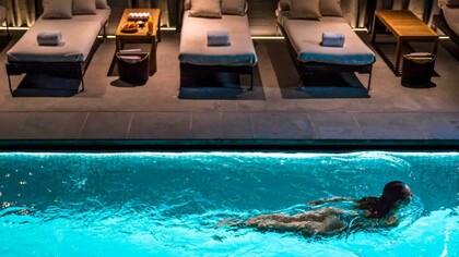 SPA and pool lounge, Mandarin Oriental Hotel, Milan