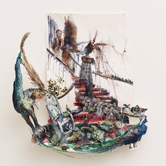 (real evening buoyancy). Courtesy of Diane Rosenstein Gallery