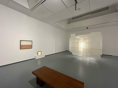 Angélica Chavarro, Paisajes del pensamiento, vista de exhibición. Cortesía de Beatriz Esguerra Art