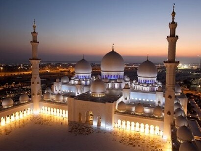 Abu Dhabi. Sheikh Zayed Mosque