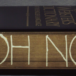 Ed Ruscha, Oh No, 2011. Courtesy of Gagosian Gallery