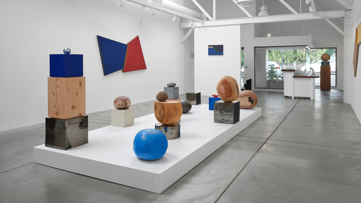 Jesse Schlesinger and Manfredo de Souzanetto, exhibition view. Courtesy of Anthony Meier Fine Arts