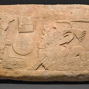 Late Classic Maya, Usumacinta River area, Mexico or Guatemala, Ballplayer Panel, A.D. 700/800