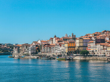 The riverside skyline of Porto, Portugal, representing the city’s mix of history, culture, and coastal charm