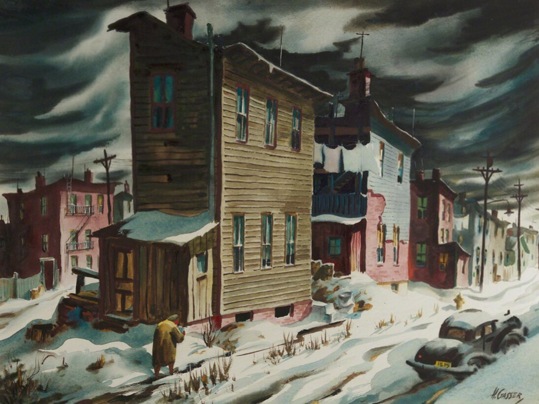 Alfred Mira, Greenwich Village, New York. Courtesy of Questroyal Fine Art
