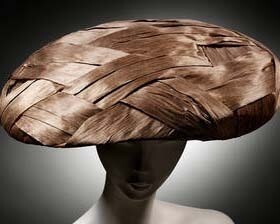 Hat, Simone Mirman, about 1955, London. Museum no. T.351-1985. © Victoria and Albert Museum, London