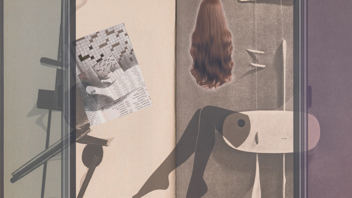 Josephine Mecksepe, Somersaulting dive (detail), 2025. Josephine Meckseper. Courtesy of Magenta Plains, New York
