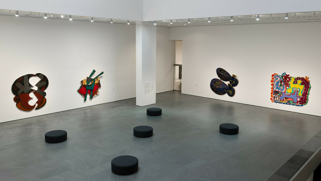 Elizabeth Murray, Painters progress, exhibition view. Courtesy of MoMA