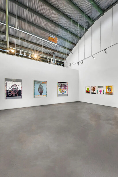 Joseph + Melinda Ostraff, exhibition view. Courtesy of Nüart Gallery