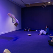 Santiago Díaz Escamilla, Nunca fue solo aquí (era, ya en otra parte), exhibition view. Courtesy of Casas Riegner