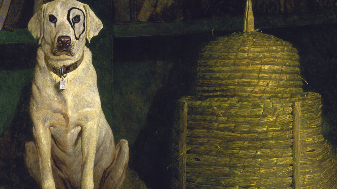 Jamie Wyeth, Kleberg, 1984, Oil on canvas, Terra Foundation for American Art, Daniel J. Terra Collection, 1992.184. © Jamie Wyeth. Courtesy, Museum of Fine Arts, Boston