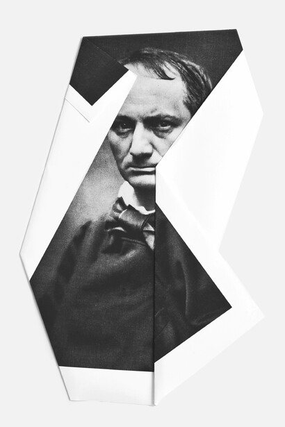 I Rivolti, Charles Baudelaire, Bergamo 2013 (part.), 46 stampe, stampa giclée, cm 80,6 x 45,6 cad. © Mario Cresci