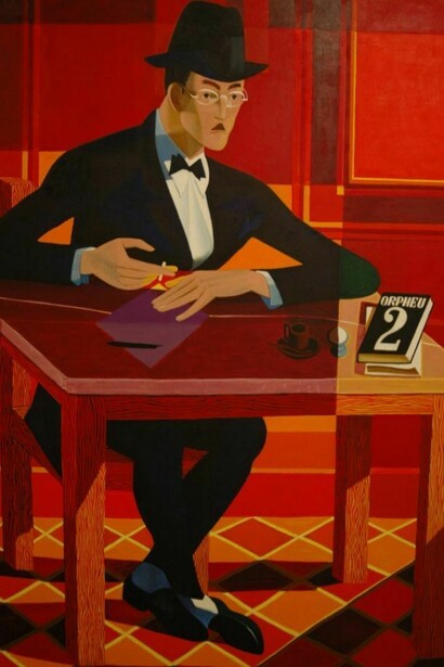 José de Almada Negreiros, Retrato de Fernando Pessoa, 1964. CAM / Fundação Calouste Gulbenkian