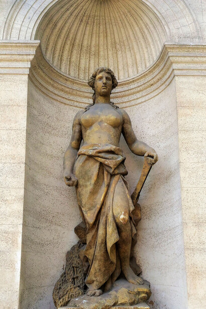 Statua allegorica della Navigazione, foto Roberto Luciani