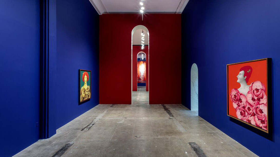 ‘Nicolas Party.
Sottobosco,
’ Hauser &
Wirth Los Angeles, 2020
Nicolas Party
© Nicolas Party
Photo: Joshua White / JWPictures