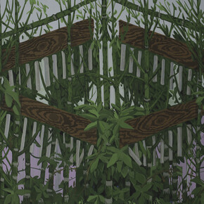 Alec Dartley, Yard gate. Courtesy of The Painting Center