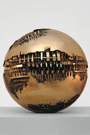 Open studio #3, Arnaldo Pomodoro. La sfera, foto della mostra. Per gentile concessione della Fondazione Arnaldo Pomodoro
