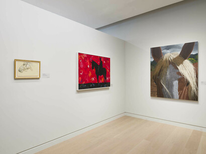 Various artists, Soft reins, exhibition view. Courtesy of Acquavella Gallery