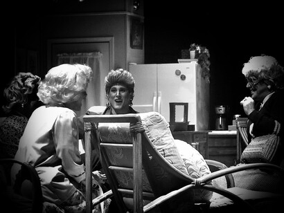 The cast of ‘Golden Girls: The Laughs Continue’ during rehearsals