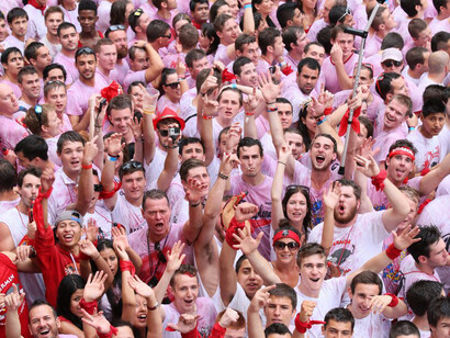 «Txupinazo» de San Fermín, 2023, Pamplona, España