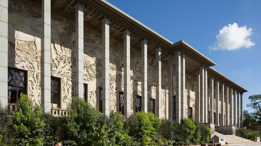 The Palais de la Porte Dorée is an exhibition hall located at 293 Avenue Daumesnil, on the edge of the Bois de Vincennes in the 12th arrondissement of Paris, France