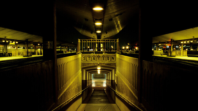 Melanie Pullen, Station (Metro Series), 2005, C-print, 55 x 70.75 inches