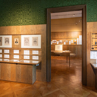 Johann Strauss Wohnung, ausstellungsansicht. Mit freundlicher genehmigung des Musa Museums