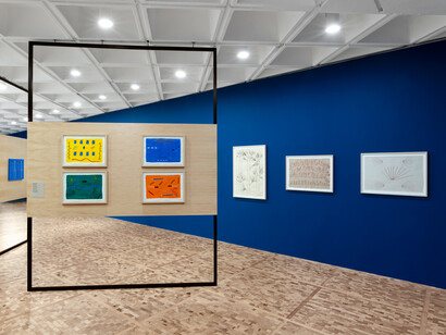 Laura Anderson Barbata and Sheroanawe Hakihiiwe, Wayamou: common tongues, exhibition view. Courtesy of Museo Tamayo