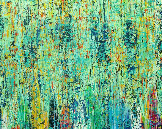 Sin título, Oleo sobre lienzo, 131 x 161 cm, 2017