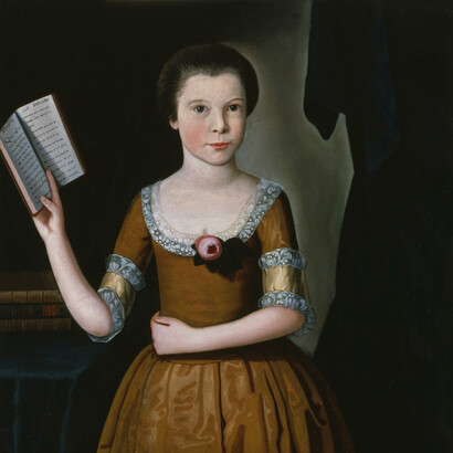 John Durand, Jane Beekman (detail), 1767. Courtesy of The New York Historical