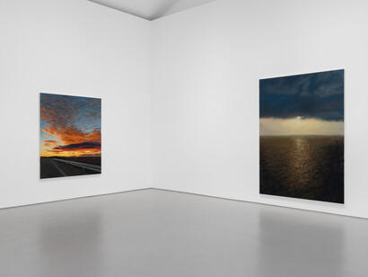 Friedrich Kunath, On a clear day I can see you forever, exhibition view. Courtesy of Galerie Max Hetzler