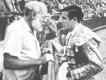 Ernest Hemingway y Antonio Ordóñez