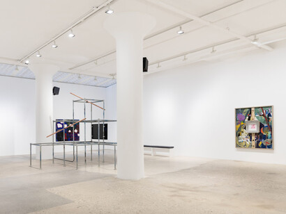 Various artists, ABC powder, exhibition view. Courtesy of Greene Naftali Gallery