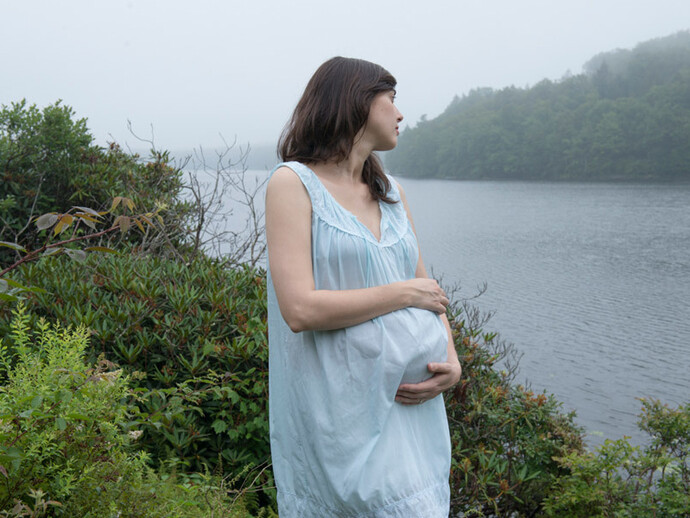 Jessica Todd Harper, Becky (lake), Archival ink jet print. The following work is available: 16 x 20 inches , edition of 10, 32 x 40 inches, edition of 10